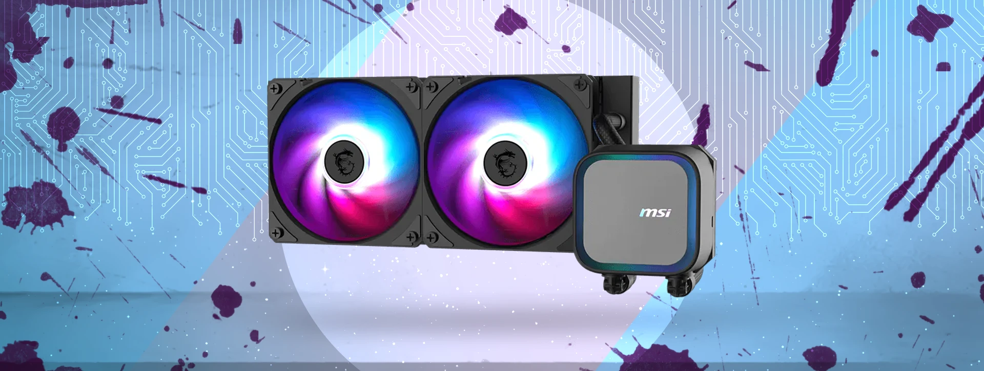 خنک کننده مایع پردازنده ام اس آی MSI MAG CORELIQUID A13 240