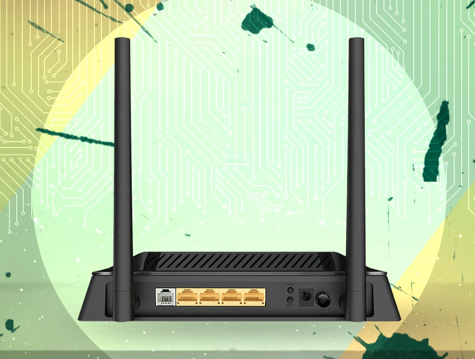 مودم روتر +ADSL2 و VDSL2 دی لینک D-Link DSL-224