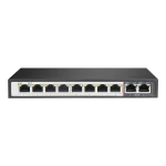سوئیچ PoE ده پورت گیگابیتی دی لینک D-Link DGS-F1010P-E