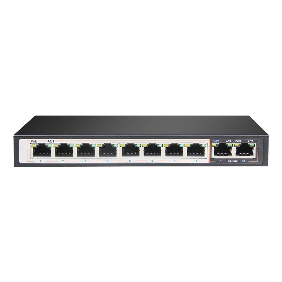سوئیچ PoE ده پورت گیگابیتی دی لینک D-Link DGS-F1010P-E