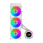 خنک کننده پردازنده مایع لیان لی Lian Li HydroShift II LCD-C 360CL White