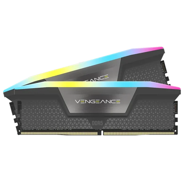 حافظه رم دسکتاپ دو کاناله Corsair مدل VENGEANCE RGB 64GB 6000