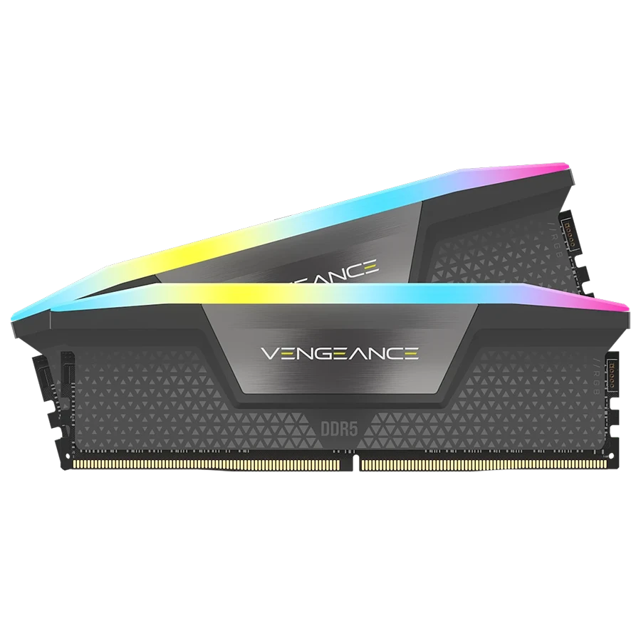 حافظه رم دسکتاپ دو کاناله Corsair مدل VENGEANCE RGB 64GB 6000