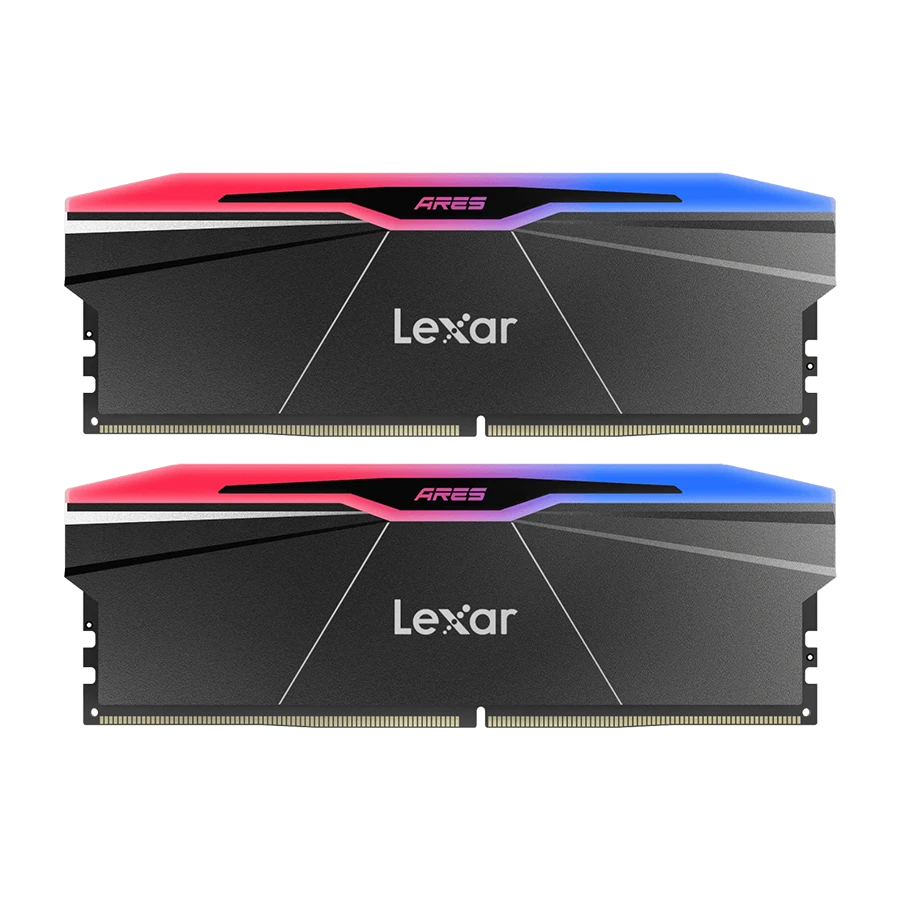 رم دسکتاپ دو کاناله لکسار Lexar ARES RGB 32GB 6400