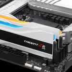 رم دسکتاپ دو کاناله G-Skill مدل Trident Z5 RGB 32GB 6400 CL32 White