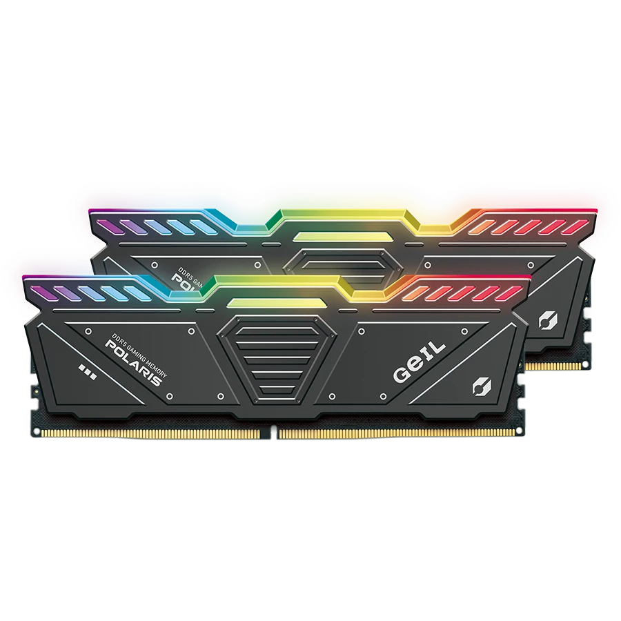 رم دسکتاپ دو کاناله Geil مدل POLARIS RGB 32GB 6000