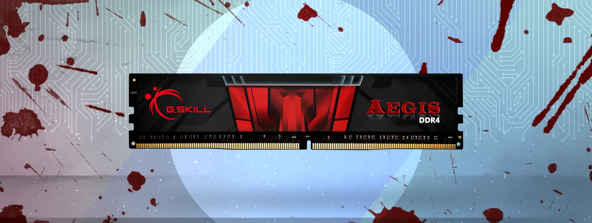حافظه رم دسکتاپ تک کاناله G-Skill مدل Aegis 8GB 3200