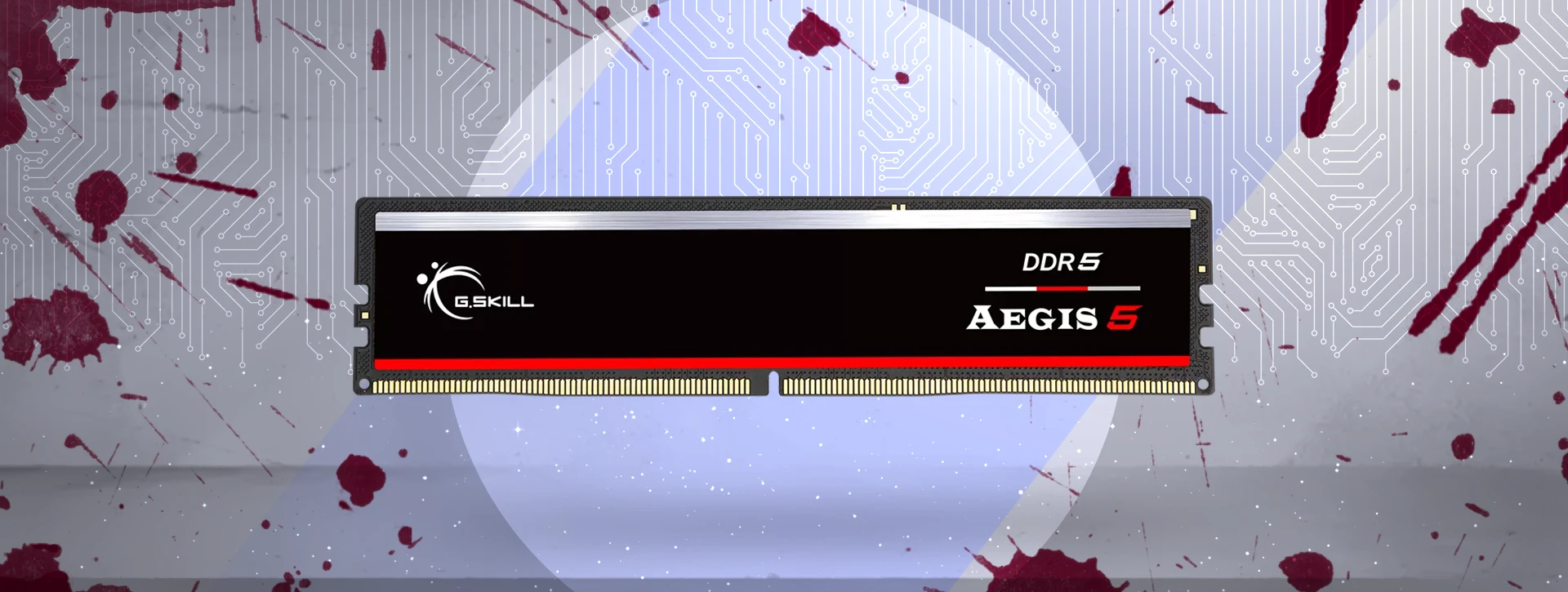 حافظه رم دسکتاپ تک کاناله G-Skill مدل Aegis 5 16GB 5600