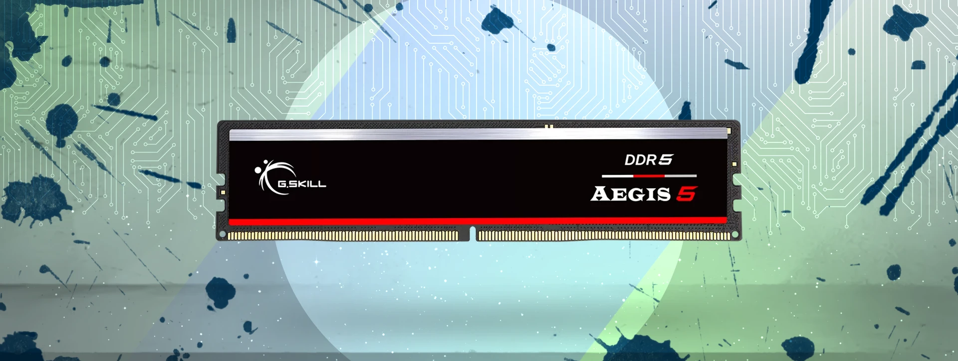 w1 حافظه رم دسکتاپ تک کاناله G-Skill مدل Aegis 5 16GB 6000