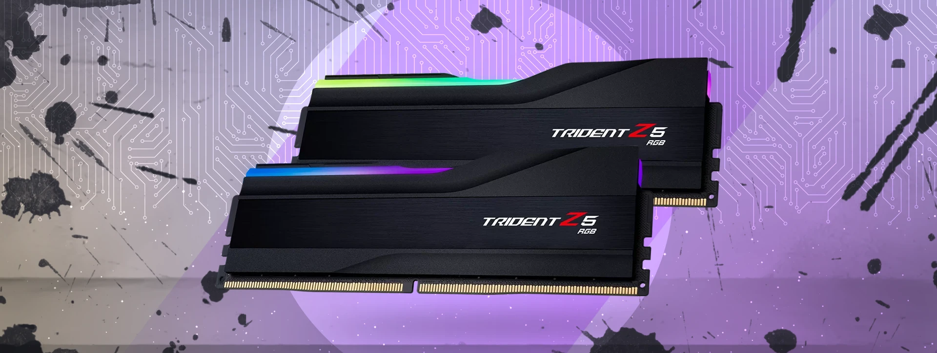 رم دسکتاپ دو کاناله G-Skill مدل Trident Z5 RGB 32GB 6800 CL34