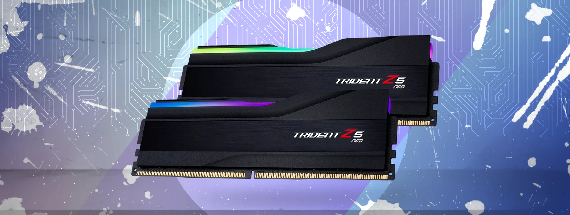 رم دسکتاپ دو کاناله G-Skill مدل Trident Z5 RGB 32GB 7600 CL36
