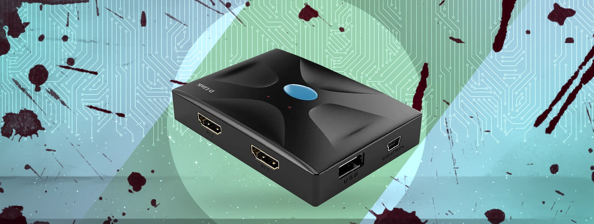 سوییچ KVM دو پورت HDMI دی لینک D-Link KVM-210HP