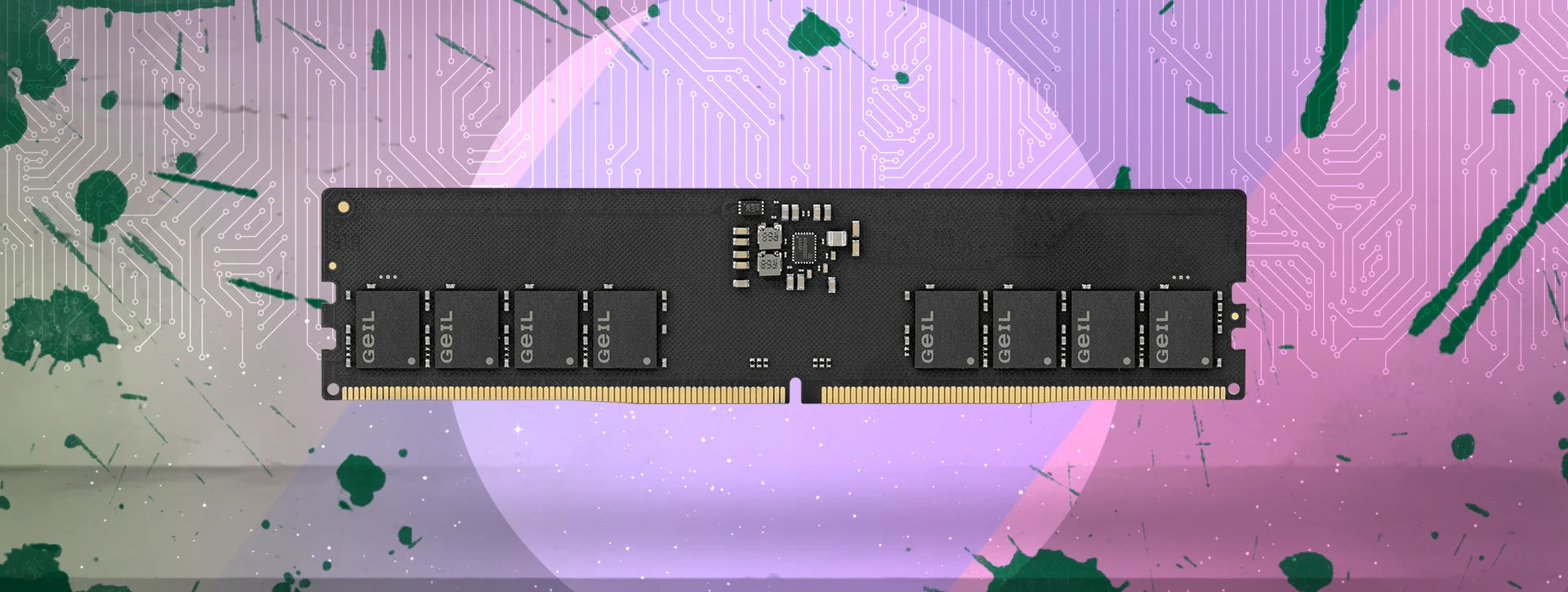 رم دسکتاپ تک کاناله Geil مدل Pristine 8GB 4800
