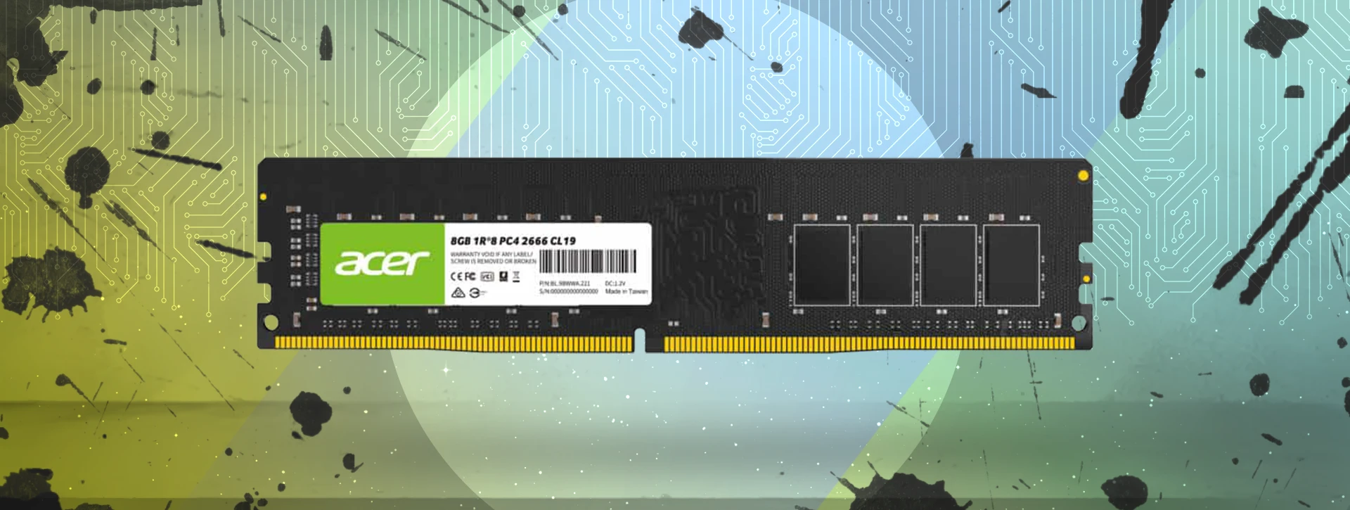 رم دسکتاپ کاناله ایسر Acer UD100 8GB 3200
