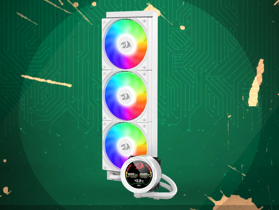 خنک کننده پردازنده مایع ردراگون Redragon CCW-1017 White
