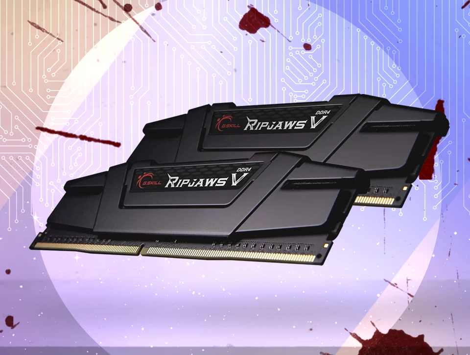 w2 حافظه رم دسکتاپ دو کاناله G-Skill مدل RIPJAWS 32GB 3200