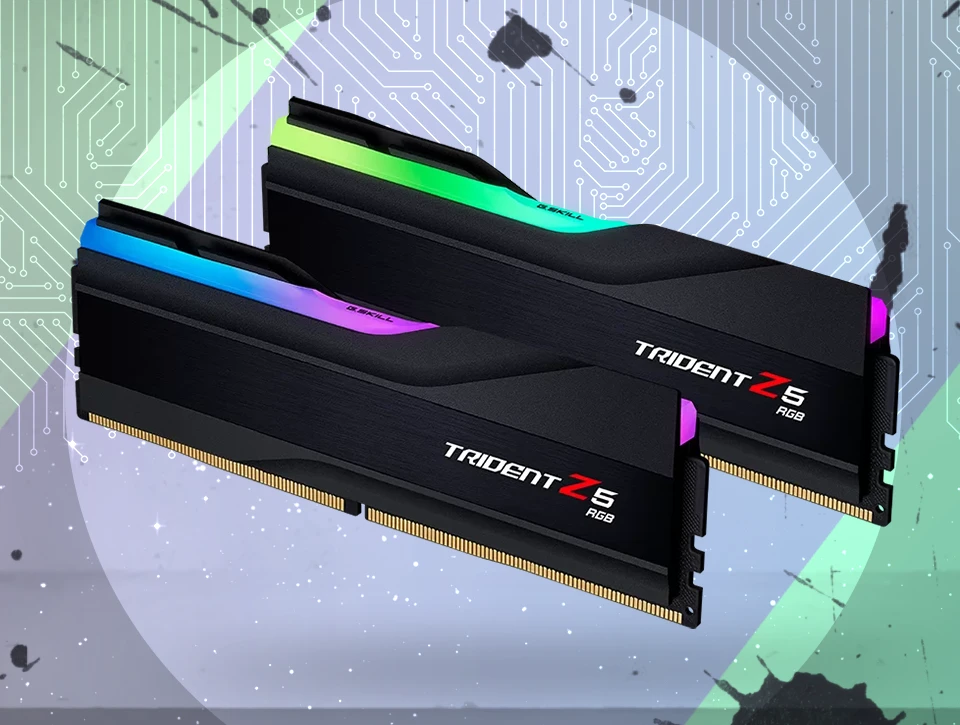 رم دسکتاپ دو کاناله G-Skill مدل Trident Z5 RGB 32GB 5600 CL36