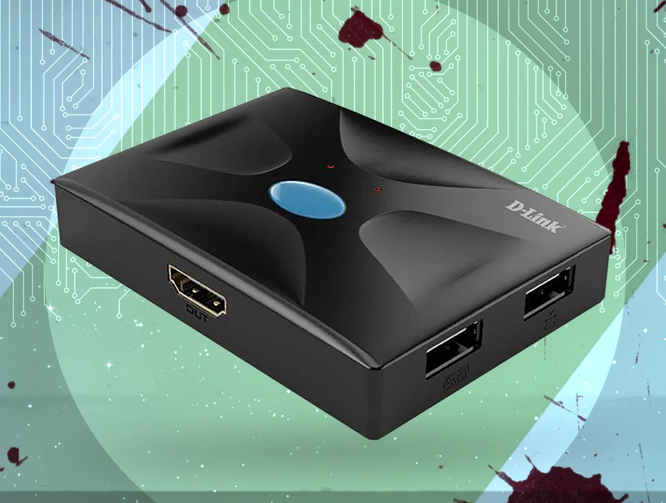 سوییچ KVM دو پورت HDMI دی لینک D-Link KVM-210HP