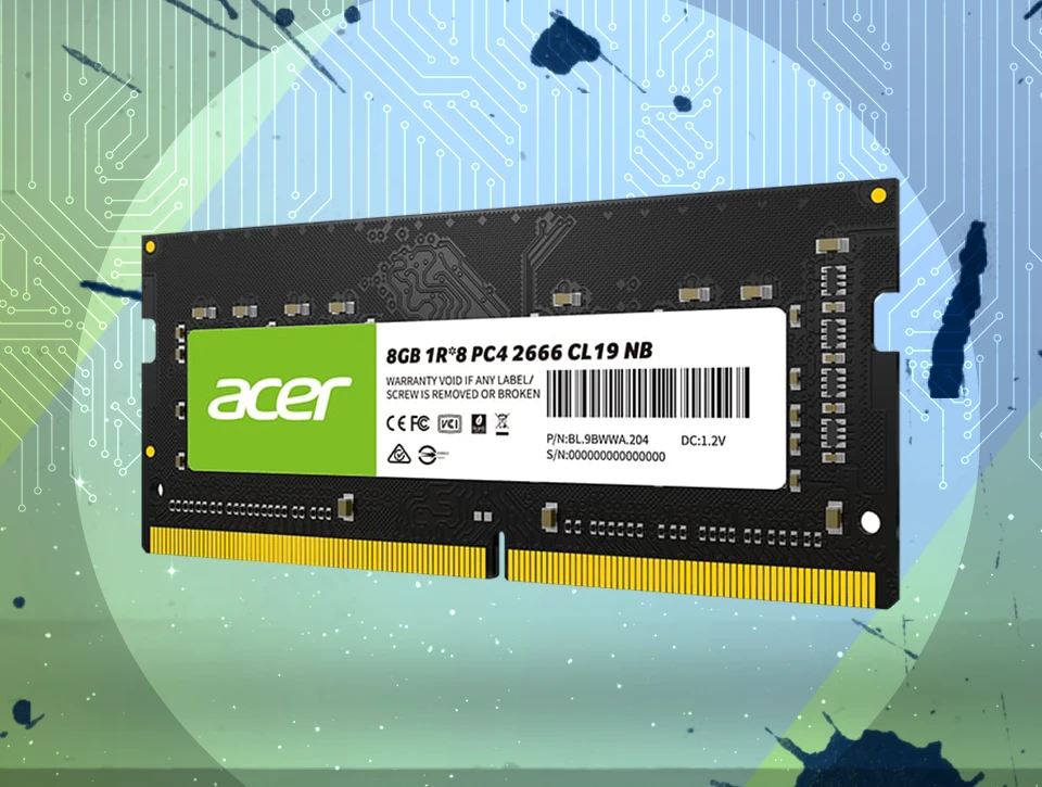 رم لپ تاپ تک کاناله ایسر Acer SD100 8GB 3200