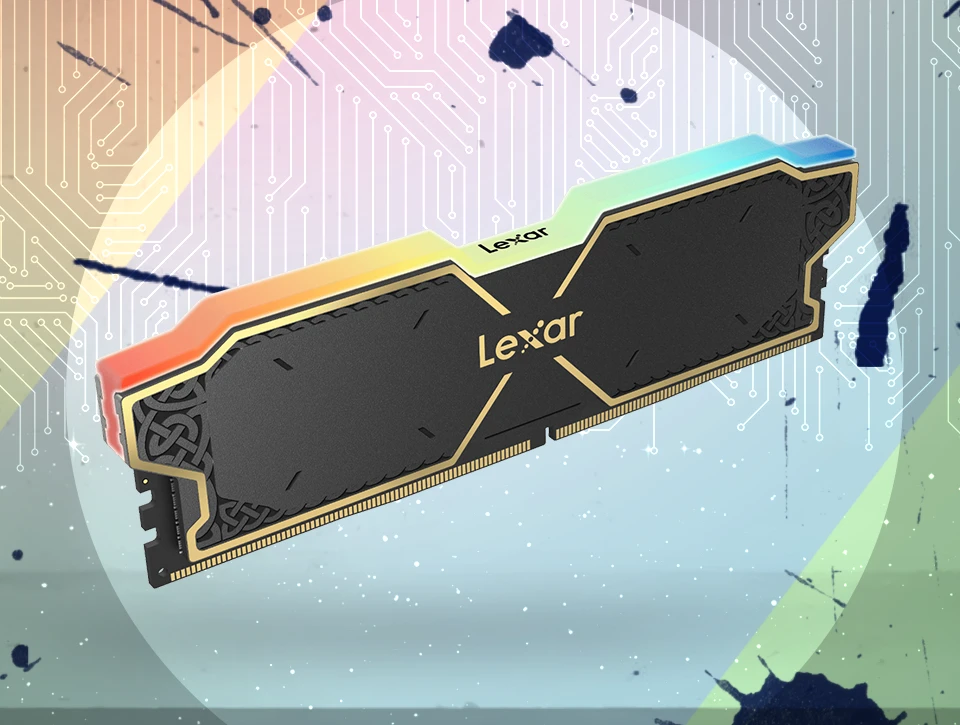 رم دسکتاپ دو کاناله لکسار Lexar THOR 32GB 6000