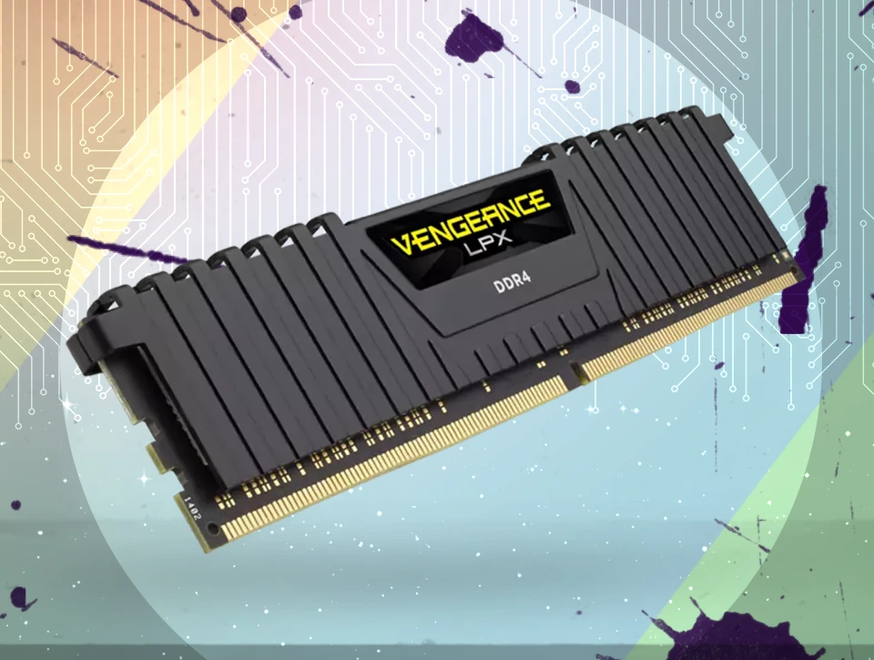 رم دسکتاپ تک کاناله Corsair مدل VENGEANCE LPX 8GB 3200