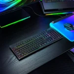 کیبورد بی سیم مکانیکال گیمینگ ریزر RAZER BlackWidow V4 HyperSpeed Yellow SW