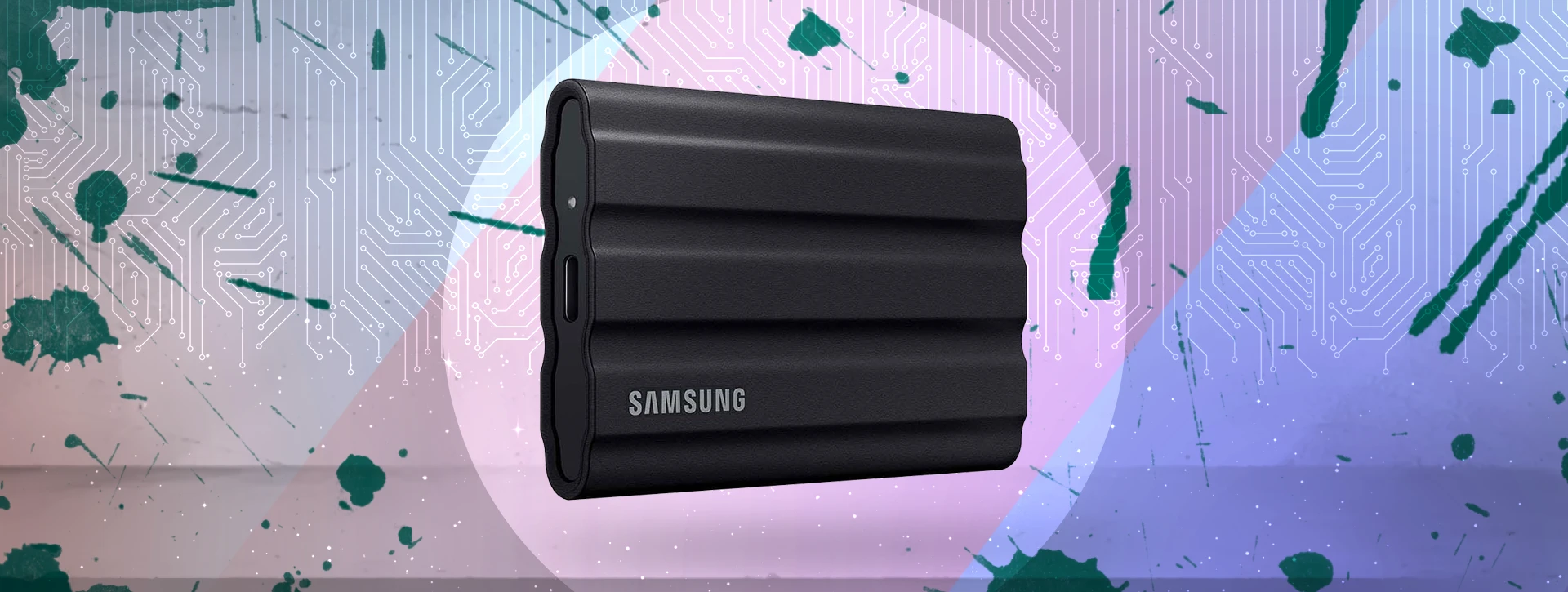 w1 SSD اکسترنال سامسونگ مدل Samsung T7 Shield 1TB
