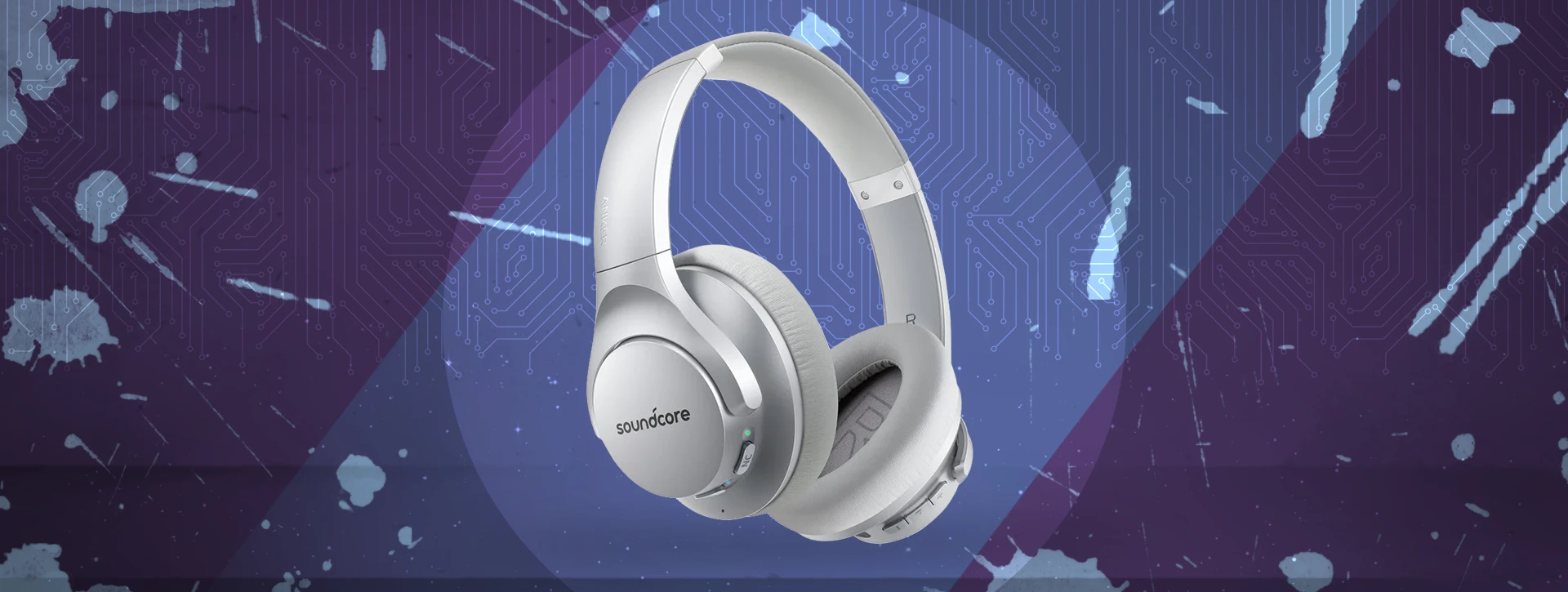 هدفون بی سیم انکر Anker Soundcore Life Q20 Silver