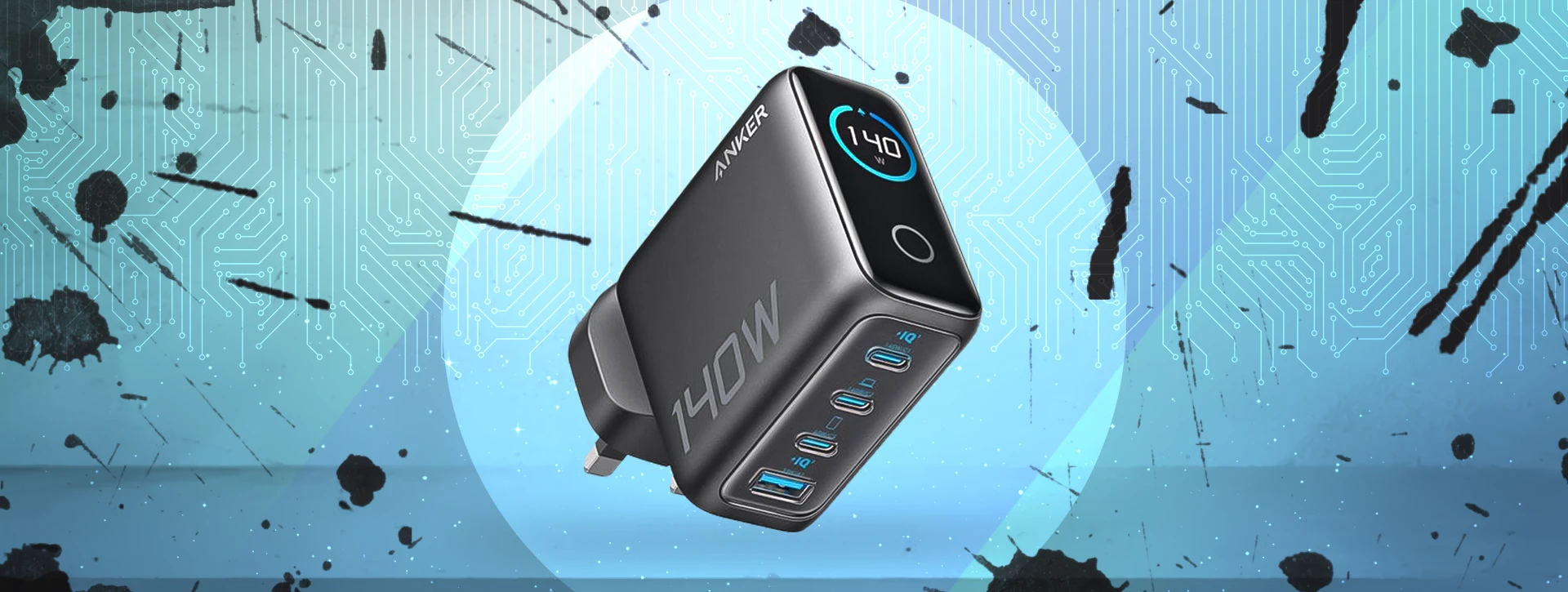 شارژر 140 وات 4 پورت انکر Anker B2697KZ1