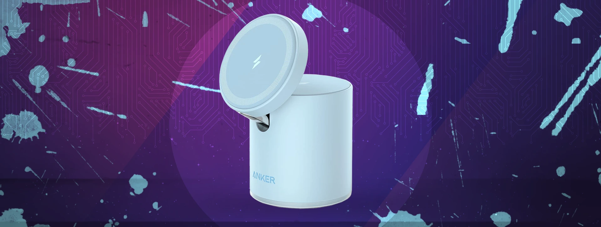 w1 شارژر بیسیم 7.5 وات انکر Anker B2568 Blue