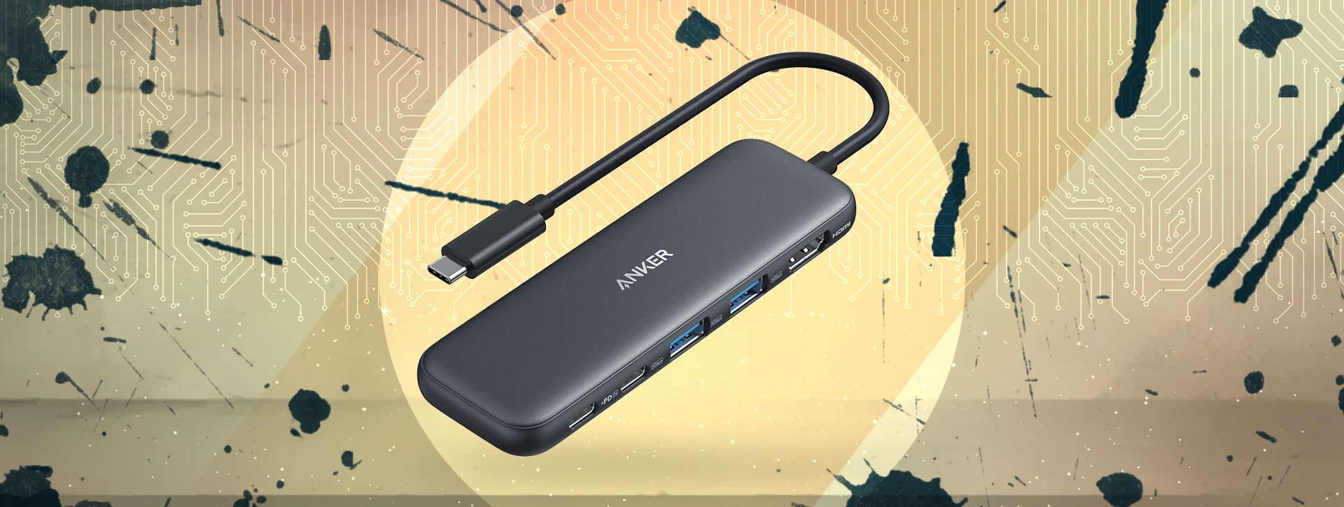 هاب USB-C پنج پورت انکر Anker 332