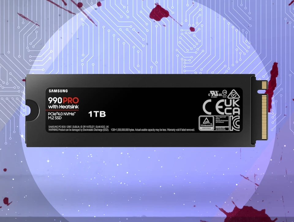 SSD سامسونگ مدل Samsung 990 PRO Heatsink 2TB