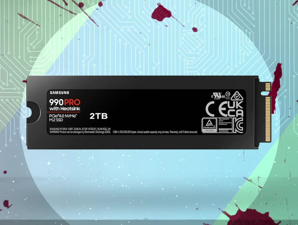 SSD سامسونگ مدل Samsung 990 PRO Heatsink 1TB