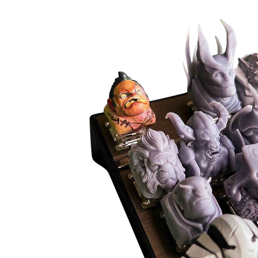 کیکپ کاستوم کیبورد مکانیکال طرح هیرو دوتا 2 - Pudge