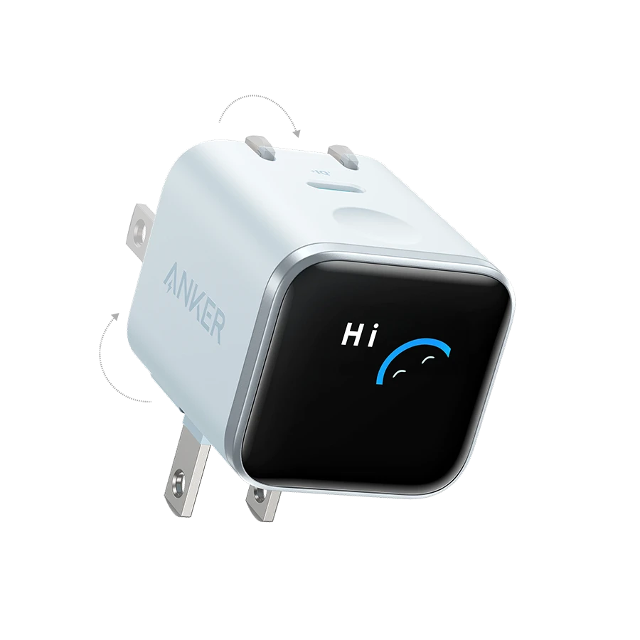 v شارژر 45 وات انکر Anker A121DP31 Blue