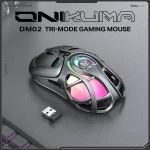 موس بیسیم گیمینگ اونیکوما ONIKUMA DM02 Gray