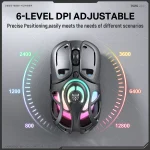موس بیسیم گیمینگ اونیکوما ONIKUMA DM02 Gray