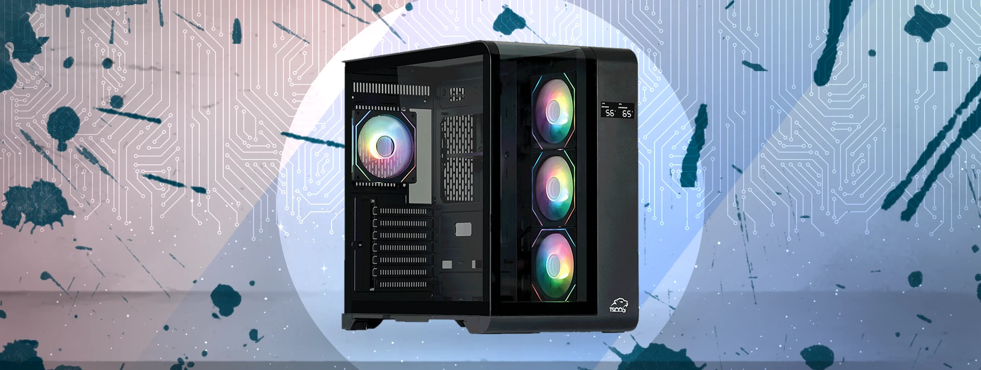 کیس گیمینگ تسکو TSCO GC4515 Odin Black