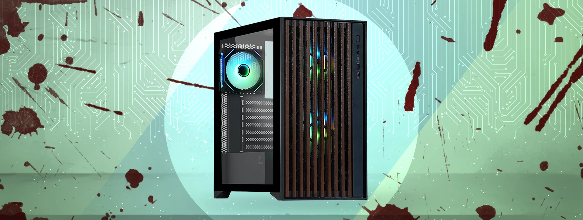 w1 کیس گیمینگ تسکو TSCO GC4512 VANIR Black
