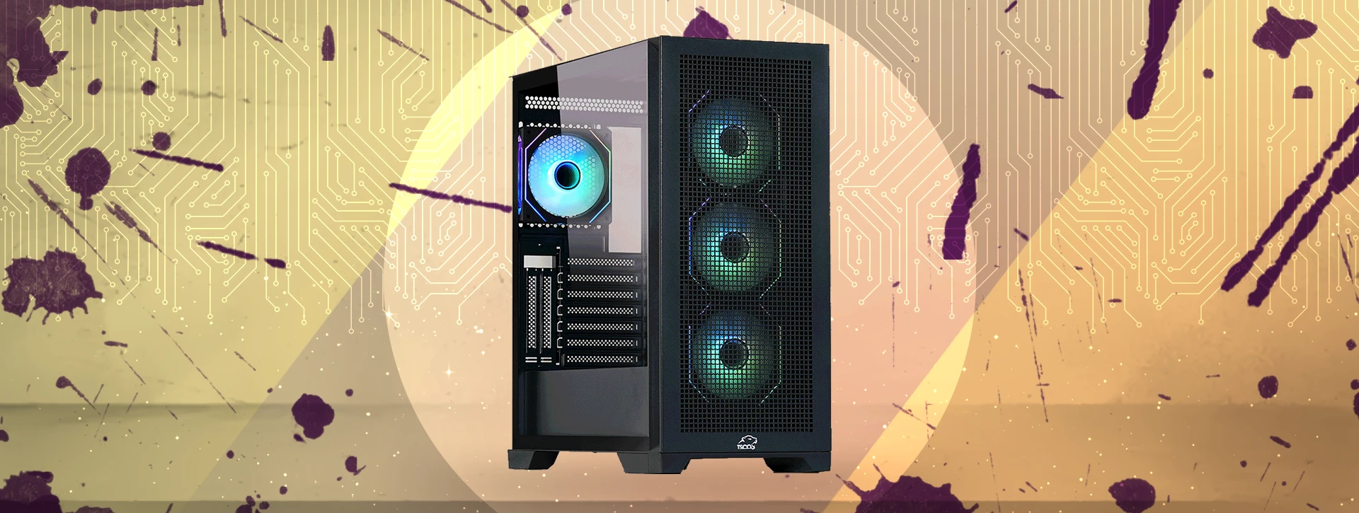 کیس گیمینگ تسکو TSCO GC4510 Black