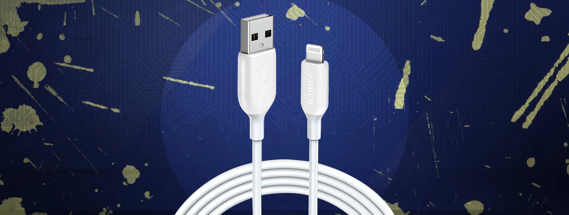 کابل شارژ USB-A به Lightning انکر Anker PowerLine III 0.9M White
