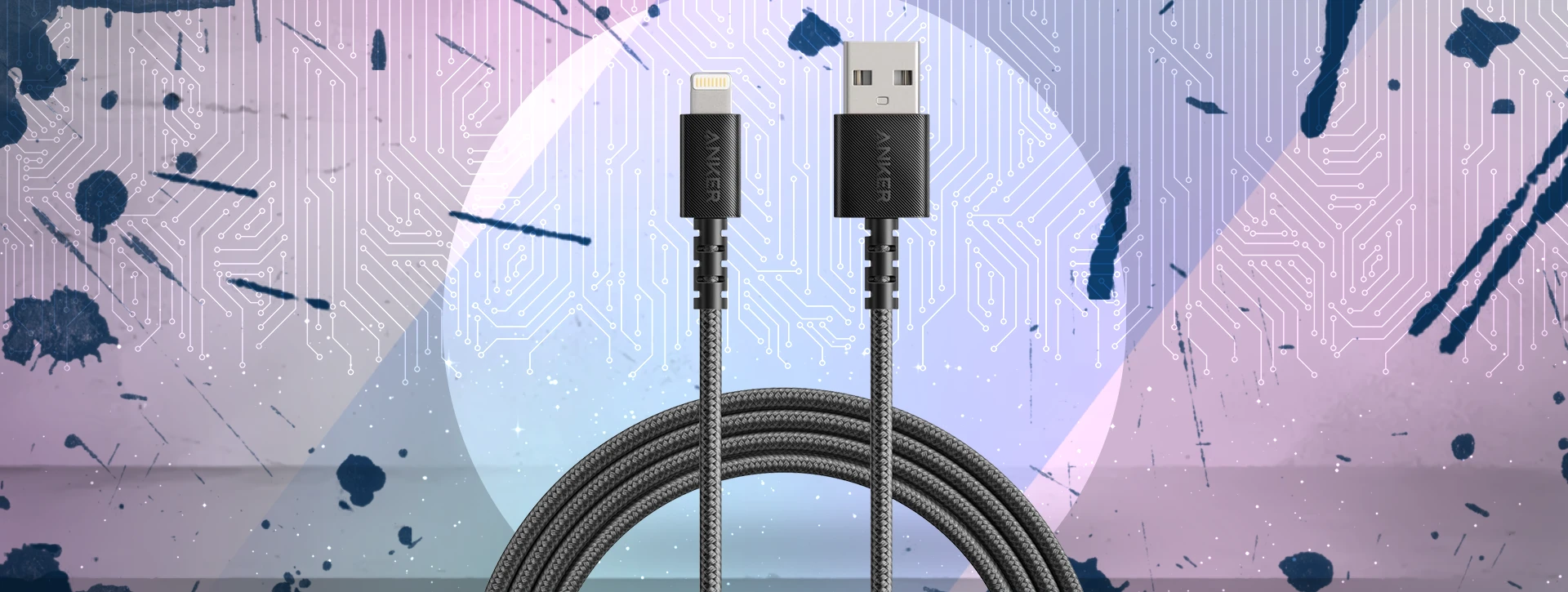 کابل تبدیل USB-A به Lightning انکر Anker PowerLine Select+ 1.8M Black