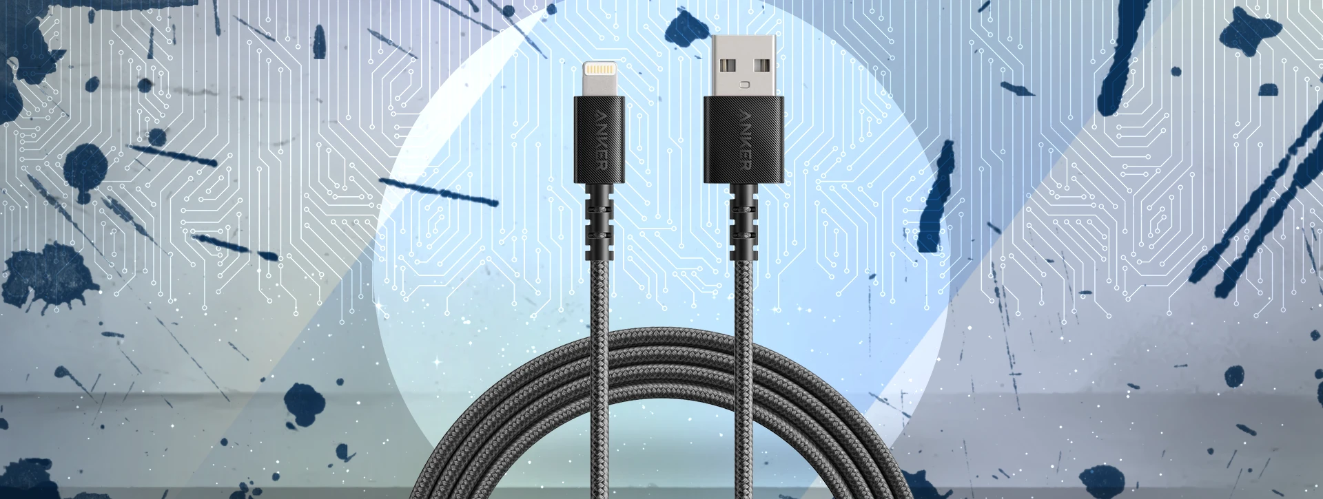 کابل تبدیل USB-A به Lightning انکر Anker PowerLine Select+ 0.9M Black