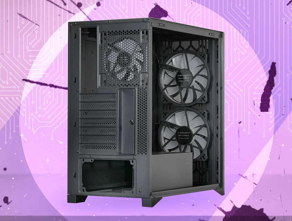 کیس گیمینگ تسکو TSCO GC4508 THUNDERWAVE Black