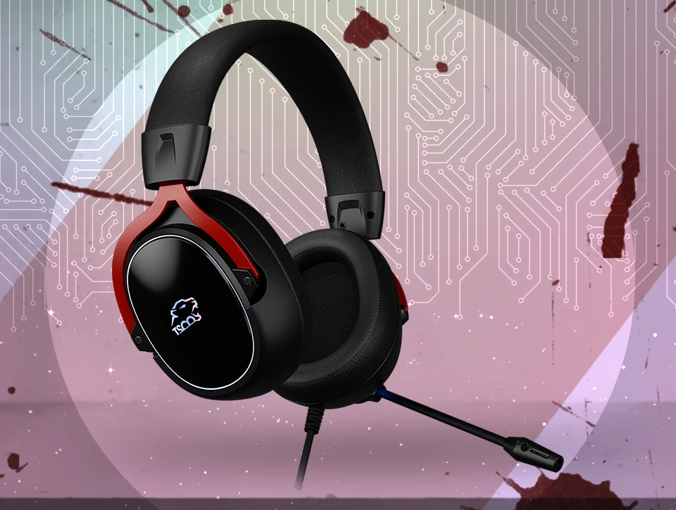 هدست ویبره دار گیمینگ تسکو TSCO GH 6163