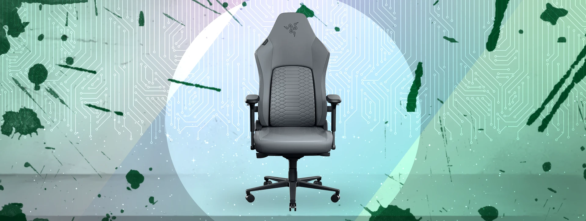 صندلی گیمینگ ریزر Razer Iskur V2 NewGen Light Gray