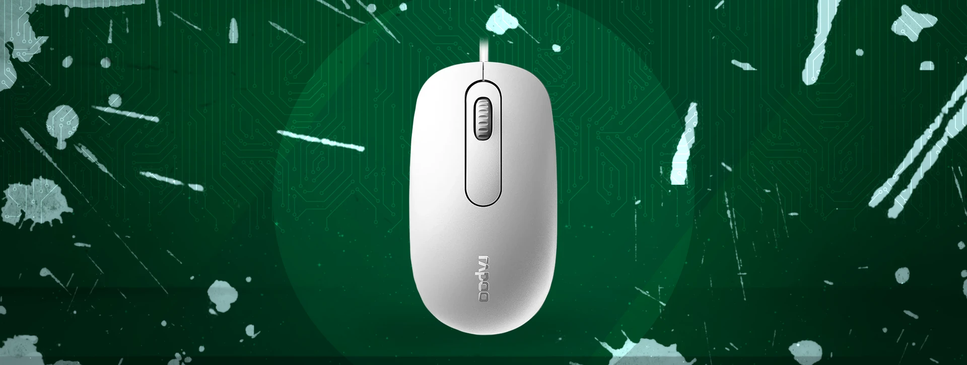موس رپو Rapoo N200 White