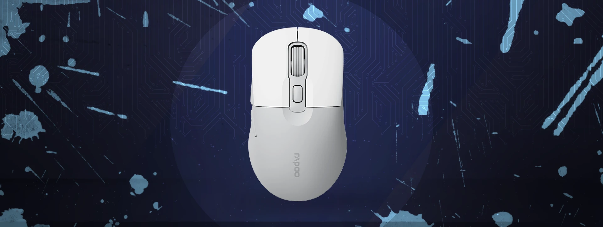 موس رپو Rapoo M308S Silent Beige Grey