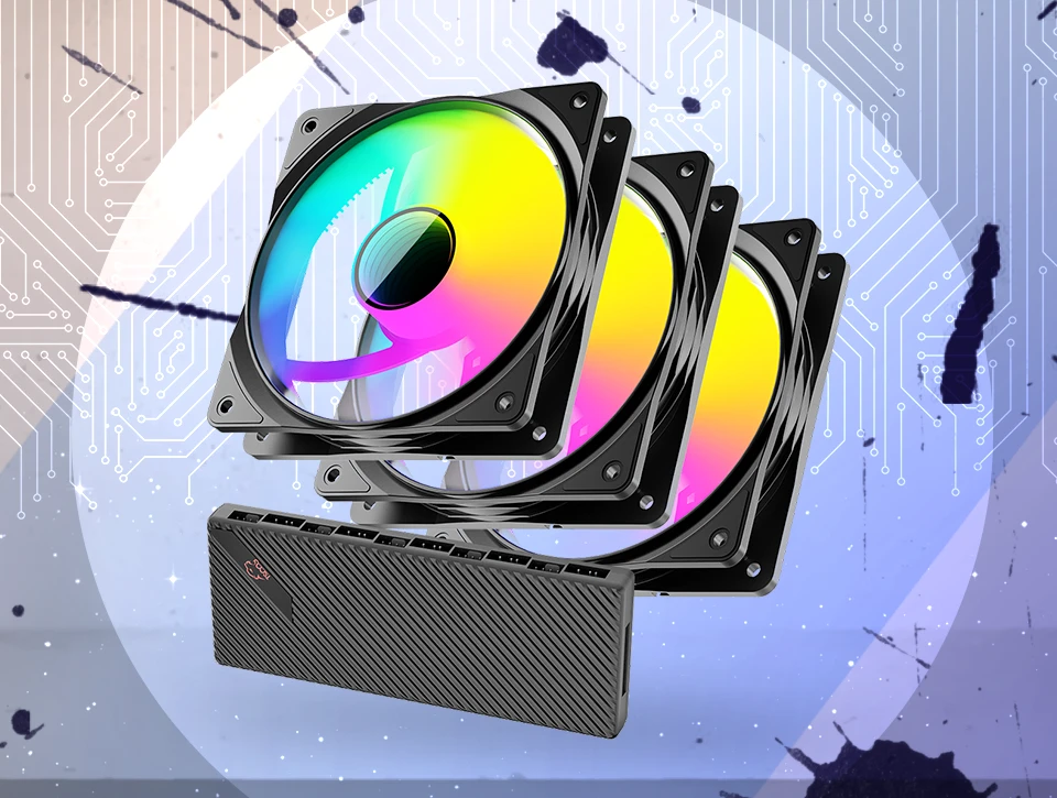 w2 فن کیس تسکو TSCO GFAN 300 Skadi Storm